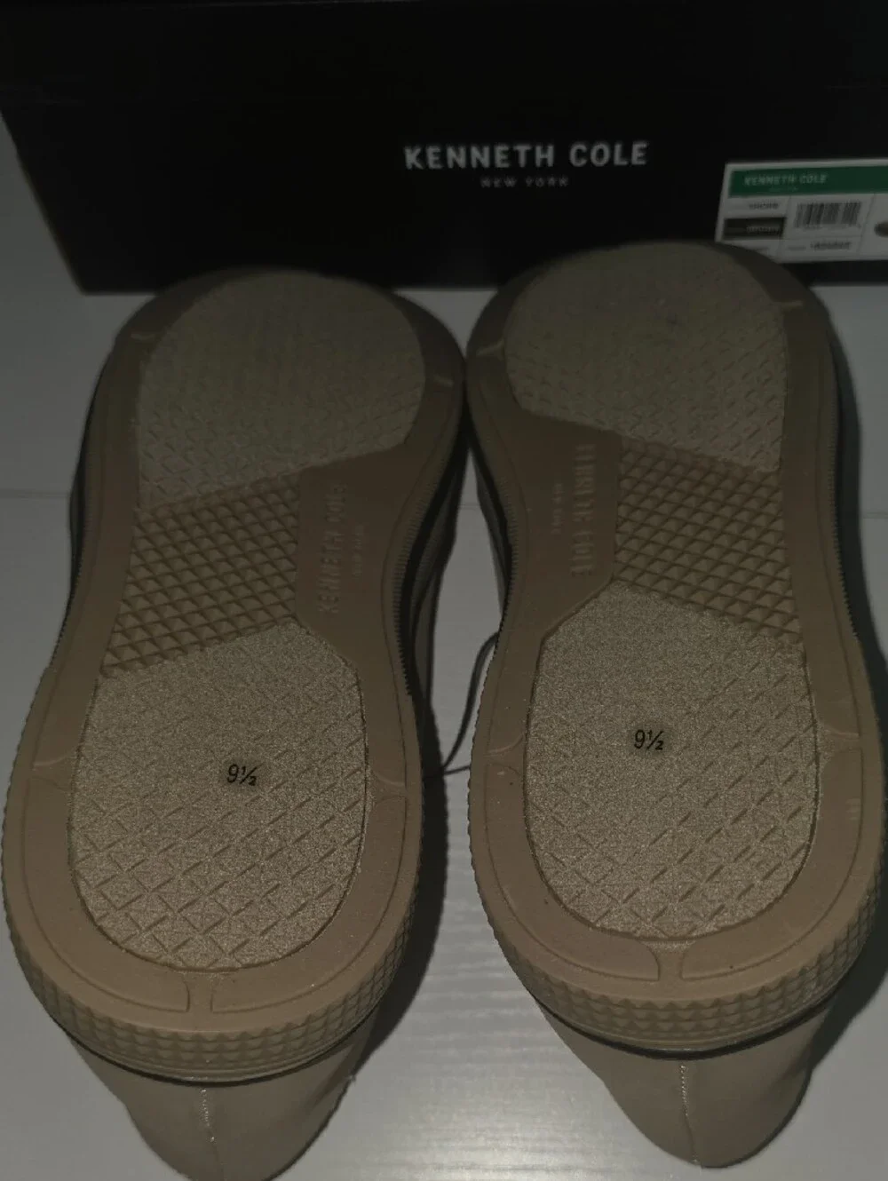 Kenneth Cole Men's Taupe Suede Chukka Moc Toe Boots